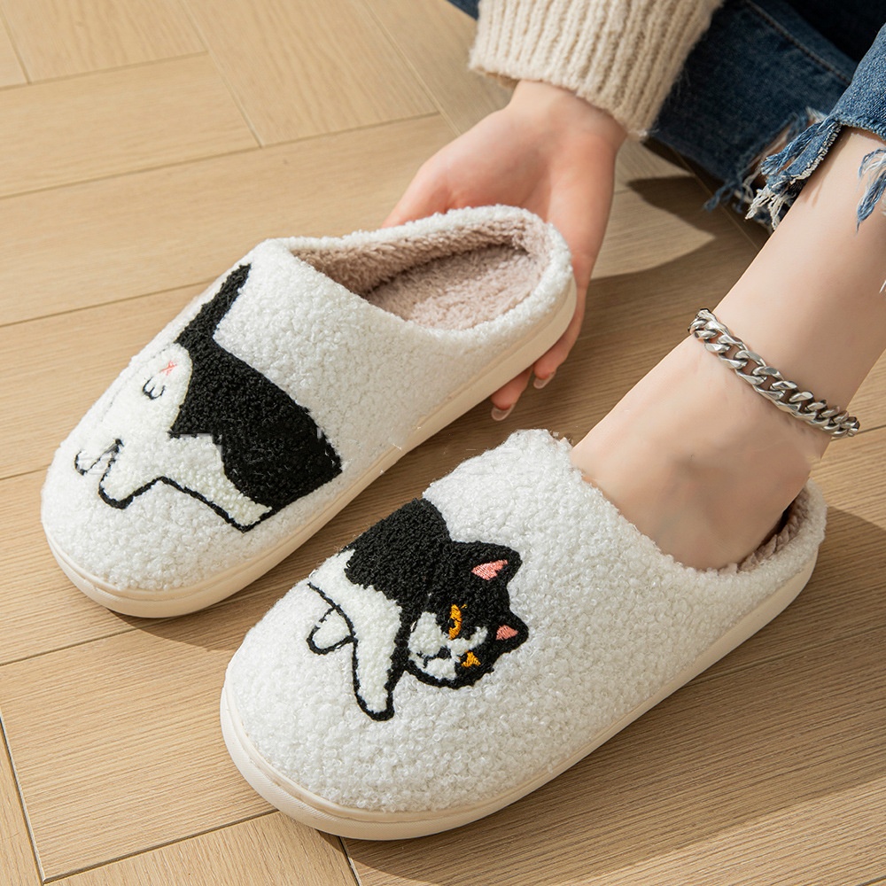 Couples Cartoon Comfort Slippers