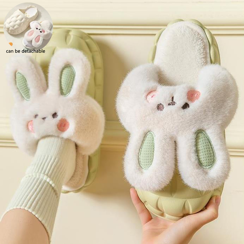 Bunny Cloud Washable Slippers